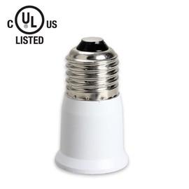12pcs - YiLighting - UL-listed E26/E27 Extender Standard Edison Screw Socket Adapter Converter Extension Used for LED and CFL lights only (Not for Incandescent light bulbs)