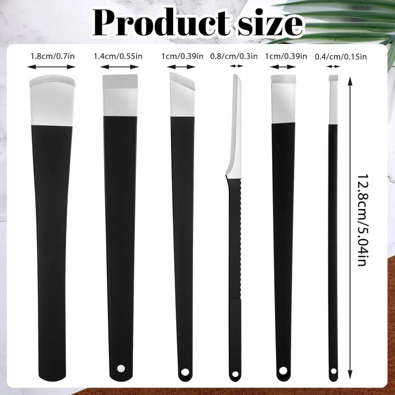 Gtziqa 6 Pcs Ingrown Toenail Removal Kit Pedicure Tools with