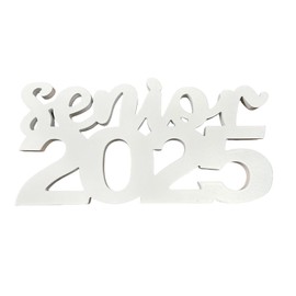 Graduation Photo Props and Decorations, Senior 2025 Sign, Table Centerpiece, Class of 2025 Party Supplies