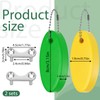4 Pcs Boat Gas Cap Key, Waterproof Floating Keychain Stainless