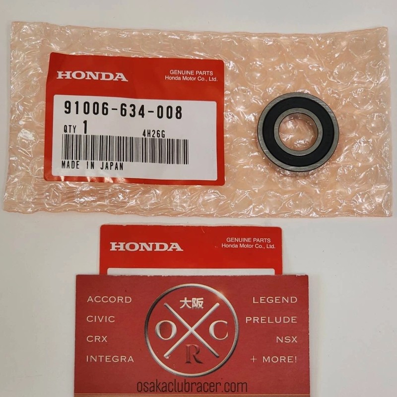 Honda Genuine OEM Honda Clutch Pilot Bearing 91006-634-008 New 88-91