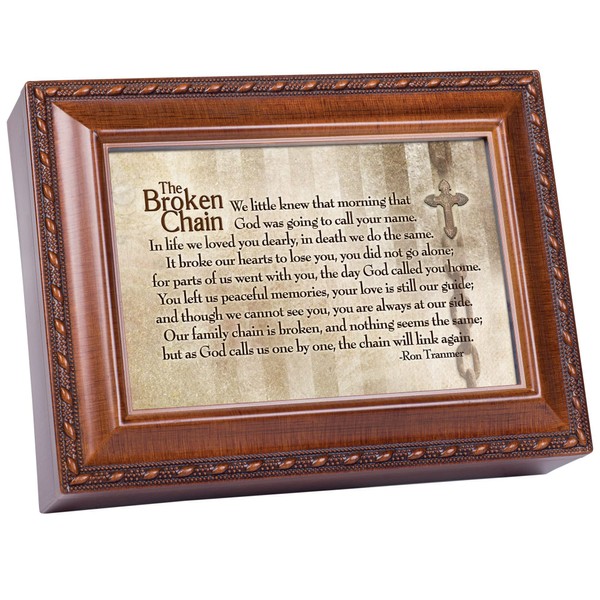 Cottage Garden Broken Chain Will Link Again Woodgrain Rope Trim