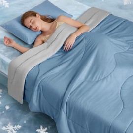 Cooling Comforter King Cooling Blanket for Hot Sleepers 90"x108"