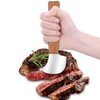 Fstcrt Rocker Knife, One-Handed Steak Rocker Knife for Disabled