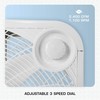 Hurricane 2-Pack Classic Floor Mount Box Fan w/ 3 Quiet