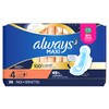 Always Always Maxi Overnight Pads with Wings, Size 4, Overnight,