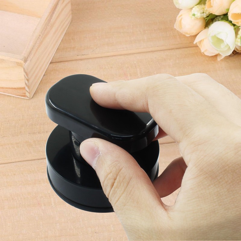 2 Pack Powerful Suction Cup Glass Mirror Door Handle, Refrigerator
