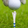 BIRDIEBLAST 150 Pack 3 Prongs Plastic Golf Tees, Low Friction
