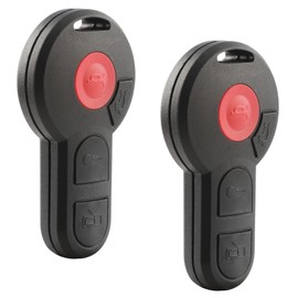 Replacement for 1993-2002 Volkswagon Golf Cabrio Jetta MK3 Corrad Jetta 4-Button Keyless Entry Remote Fob NBG730956T (Set of 2)