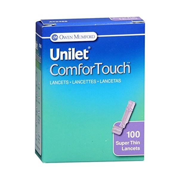 Unilet ComforTouch Lancets Super Thin 30G 100 Each (Pack of 5)