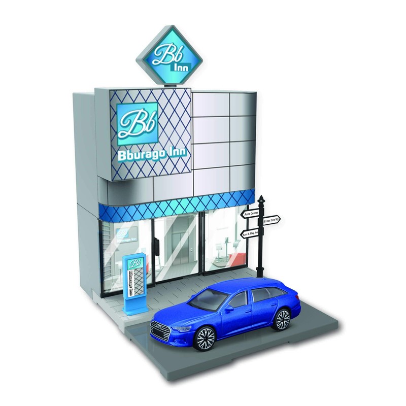 Bburago 18-31503 Hotel City Playset
