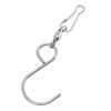 20pcs Wind Spinner S Hook Clips 360 Degree Rotation 304