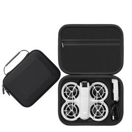 Carrying Case for DJI Neo Portable Storage Protective Bag Case Waterproof for DJI Neo Fly More Combo Accessories, Compatible with RC-N3/N2 Remote Controller (DJI Neo Version Without Screen)