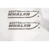 BOSTON WHALER NEW 2PCS NEW BOSTON WHALER EMBLEM BADGE LETTERS