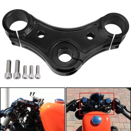 FZHMT Upper Triple Tree Fork Clamp For Harley Sportster 883 XL883 XL1200 2004-2016