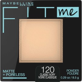Maybelline New York Fit Me Matte Plus Pore Less Powder, Classic Ivory, 0.29 Ounce