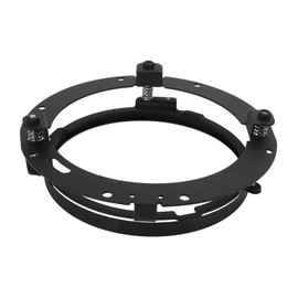7 Inch Motorcycle Headlight Adapter Round Mounting Ring Bracket Head Lamp Adapter Black