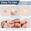 sourcing map 216Pcs Screw Hole Stickers and 200Pcs Screw Cover