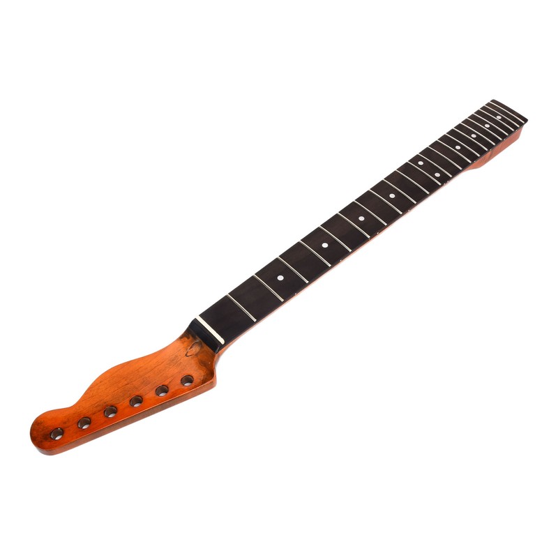 Guitar Neck 22 Fret Rosewood Maple Fingerboard Replacement Electric Guitars