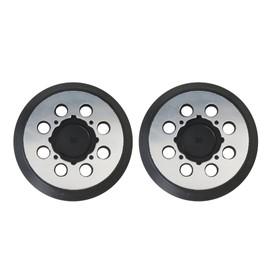2025 New 2 Pack 5" 8 Hole Sander Metal Pad for Dewalt DWE6421-B2 5 inch Random Orbit Sander - 4 Screw Holes Sanding Part for DeWalt DWE64233 & N329079