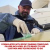 MAS Epoxies Fairing Compound, Pre-Filled Epoxy Fairing Compound for Fiberglass,