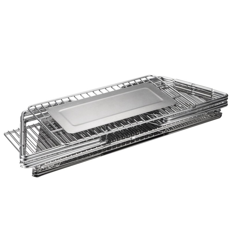 Quick Grill Large: Portable Camping Charcoal Grill with Carrying Bag