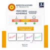 J.H. Company Perchero Adherible Multiusos Baño O Cocina 6 Ganchos