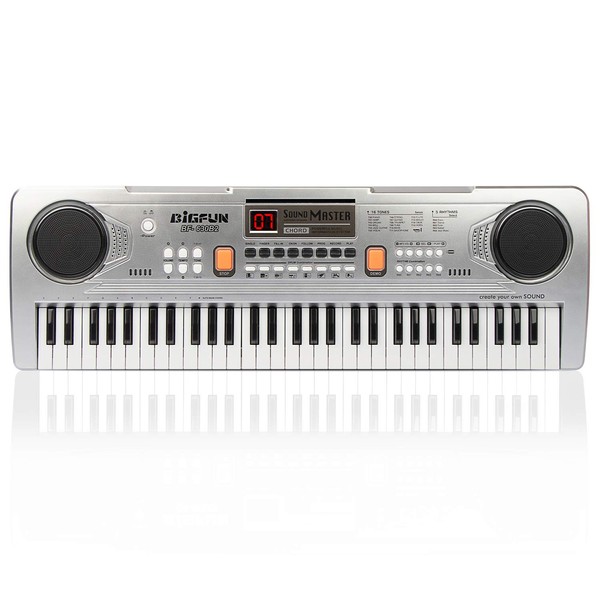 LeeQee Digital Keyboard Piano for Kids & Beginners, 61 Keys