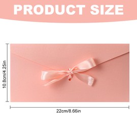 Envelopes, Pack of 12 Vintage Kraft Paper Envelopes, Blank Cards, Letter Envelopes Closure for Gift Cards, DIY Thank You Cards, Envelope Set of Coloured Envelopes, 22 x 10.8 cm, Butterfly