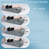 ROYALAY Adjustable Leg Elevation Pillows for After Surgery, Leg Wedge