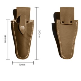 Secateurs Holster, Tool Belt Pouch for Men, Leather Sheath, Leather Tool Belt Gardening Tool Secateurs Holster Case Bag for Garden Pruning Pliers Shears, Secateurs Scissors Holster With Belt Clip.