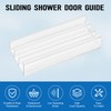 M6089 Shower Door Bottom Guide, Plastic Glass Shower Door Track