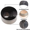 Leather Cutting Dies Set, 7 Pieces Round Leather Punching Tool,