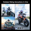 Moman Motorcycle Intercom, H2E Eagle-Like Helmet Headset Communication System with