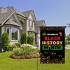 Celebrate Black History Month Garden Flag 12x18 Inch Double Sided