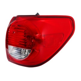 Silscvtt RH Rear Brake Outer Tail Light Assembly Replacement for Toyota Sequoia 2008-2017 Tail Light Right Side 81550-0C080