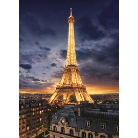 Clementoni - 39514 Eiffel Tower Puzzle 1000 Pieces Adult Puzzle