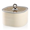 Sunkaioo Earring Organizer,Stackable 3-Layers Clear Jewelry Box with Lid,Stud Earring