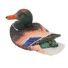 Simulation Water Floating Duck Sculpture Ornament Synthetic Resin Artware Fountain