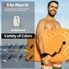 Abahub Premium 4 ft Bodyboard Leash, 5.5mm Thick Coiled Wrist