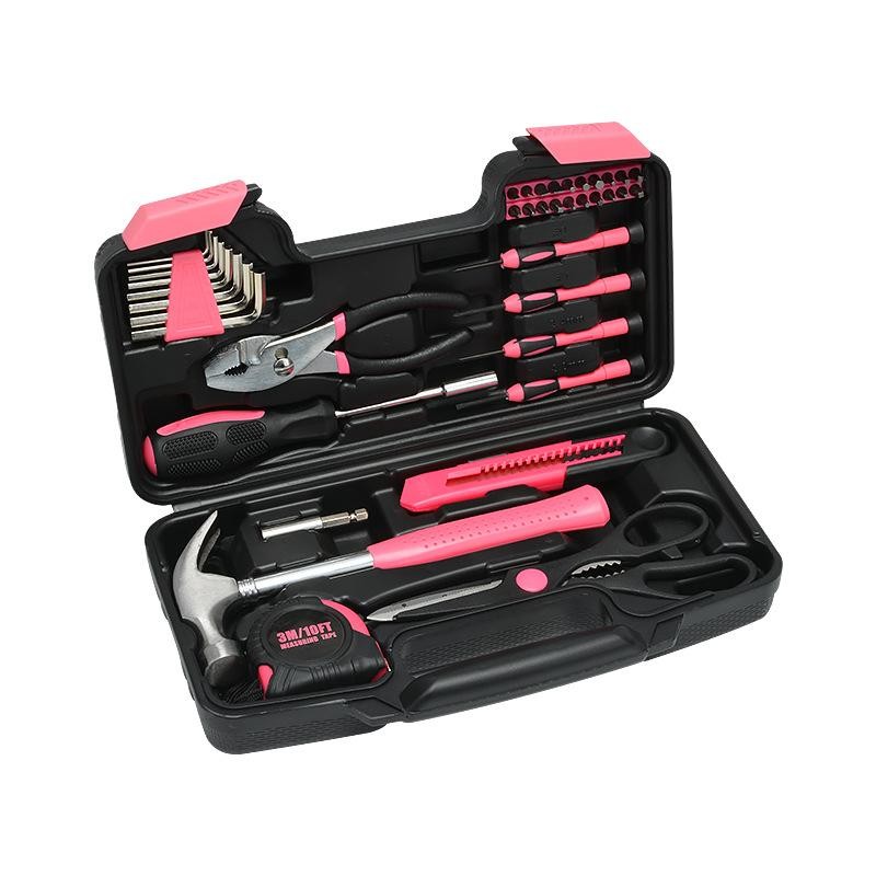 【520 Gift】39-Piece Comprehensive Household Hardware Kit - Durable Carbon Steel
