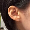 Basic Star Stone Silver Piercing OTEP24713N Plating Color / 베이직