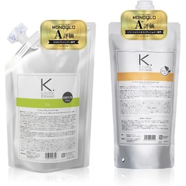 Keftor Men's Refill Scalp Shampoo, Conditioner, and Treatment Set, 500ml & 500g Visit the K.FUTOL Store