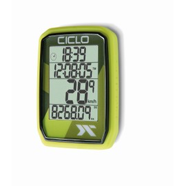 Ciclosport Unisex - Adult Protos 105 Bicycle Computer, Green, Normal