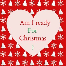 Am I Ready For Christmas?: 8.5 x 0.08 x 8.5 inches sketchbook notebook drawingbook Pattern Design in matte cover
