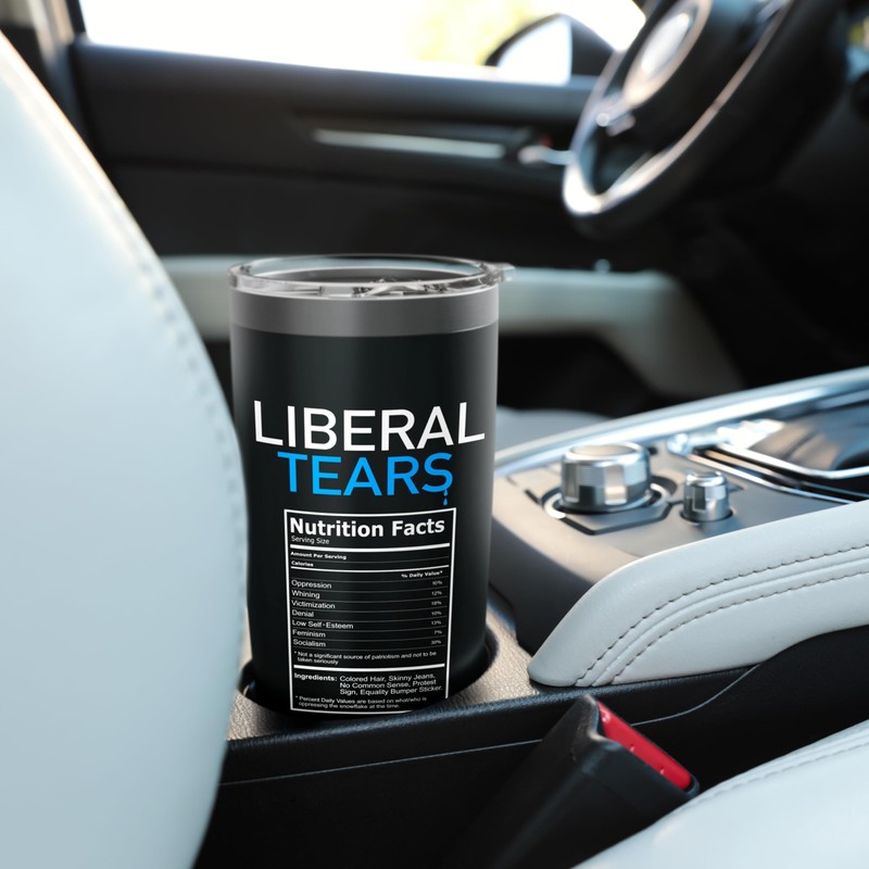 Liberal Tears Stainless Steel Insulated Tumbler