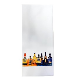 Bourbon Bottles Favorites Color Tea Towel