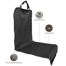 Unbranded 2PCS Pet Seat Cover for Dogs Car Front Seat Protector Resistant Dirty Cushion US