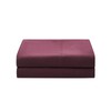 YnM Cooling Pillowcase 2 Pack,King(21''x40'')，Burgundy
