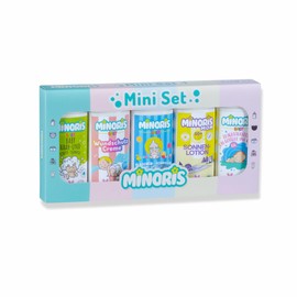 Minoris Welcome Baby Mini Set 5 x 50 ml - Organic, Natural & Gentle Care for Mother & Child | Hypoallergenic, Vegan | Ideal Gift for Newborns & Mothers